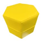 Siedzisko piankowe duże Plaster Miodu - obrazek 3